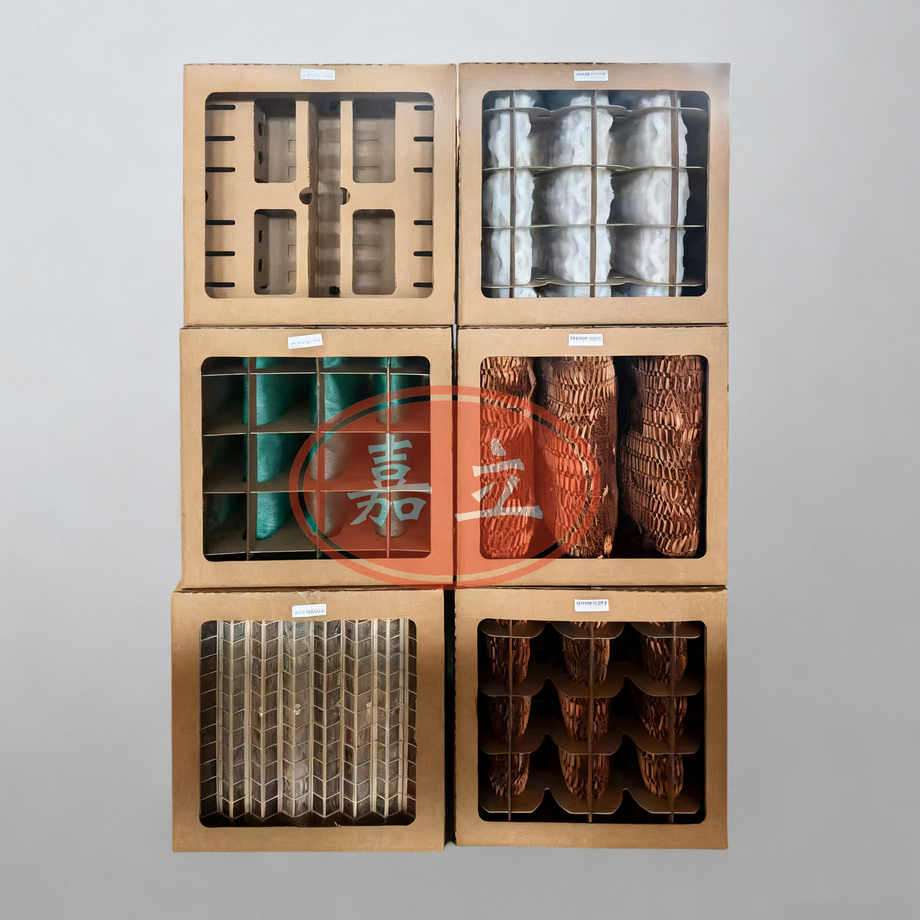 望都纸盒式漆雾过滤纸箱